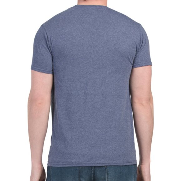 New Quiksilver Everyday s/s Tee S Heather Blue - Picture 2 of 7